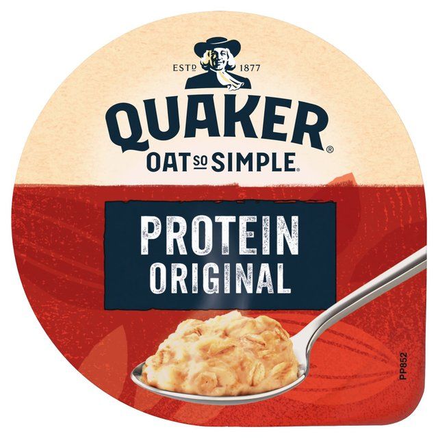 Quaker Oat So Simple Protein Porridge Cereal Pot Original    49g Cereals M&S   