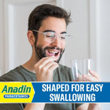 Anadin Paracetamol Pain Relief for Headaches Cold & Flu Tablets 16    16 per pack - McGrocer