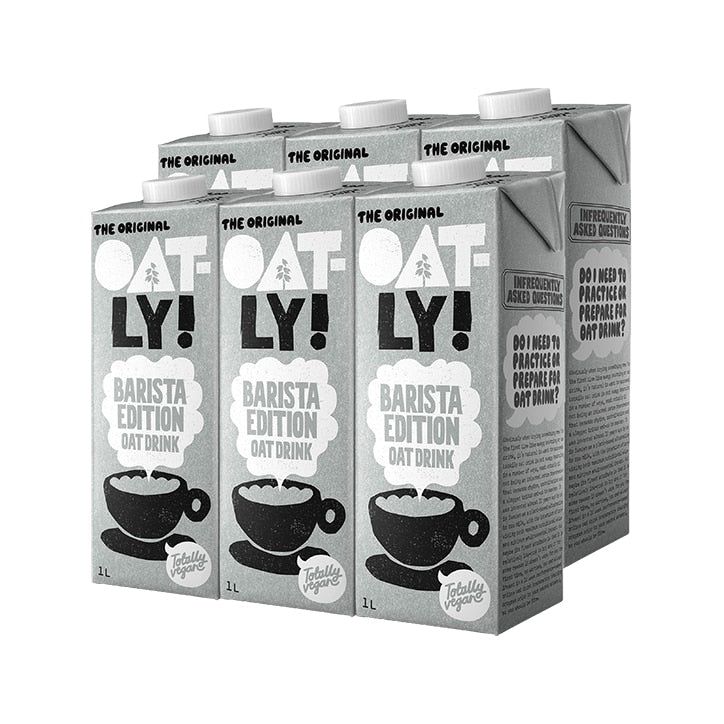 Oatly Oat Drink Barista Edition 6 x 1L GOODS Holland&Barrett