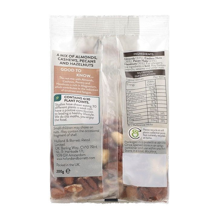 Holland & Barrett Natural Nut Mix 200g