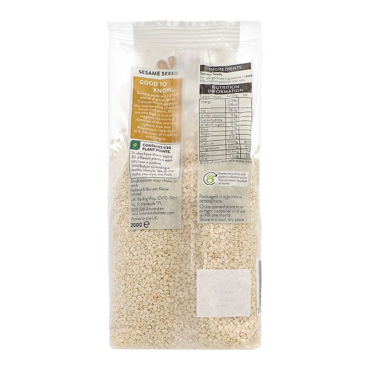 Holland &amp; Barrett Sesame Seeds 200g