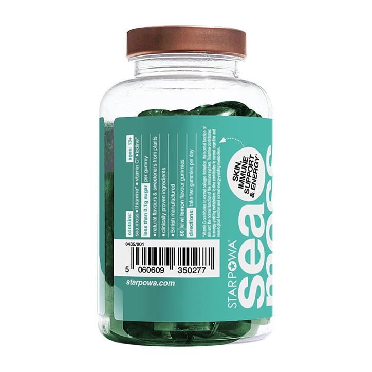 Starpowa Sea Moss 1000mg 60 Gummies