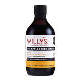 Willy's Organic Honey & Turmeric Live Apple Cider Vinegar 500ml GOODS Holland&Barrett Honey & Turmeric