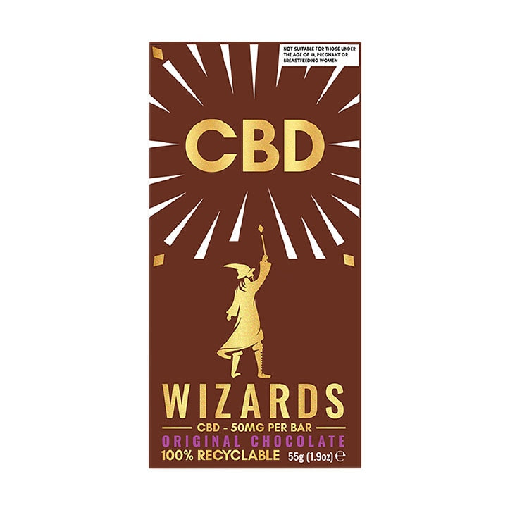 Wizards CBD Original Chocolate 55g GOODS Holland&Barrett