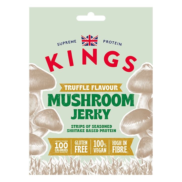 Kings Smoked Chipotle Mushroom Jerky 25g