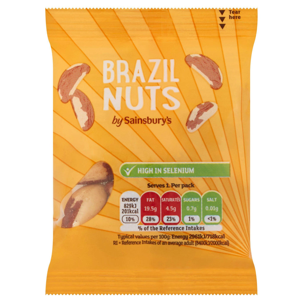 Sainsbury's Brazil Nuts 28g