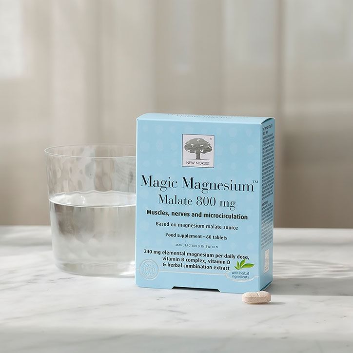 New Nordic Magic Magnesium Malate 800mg 60 Tablets