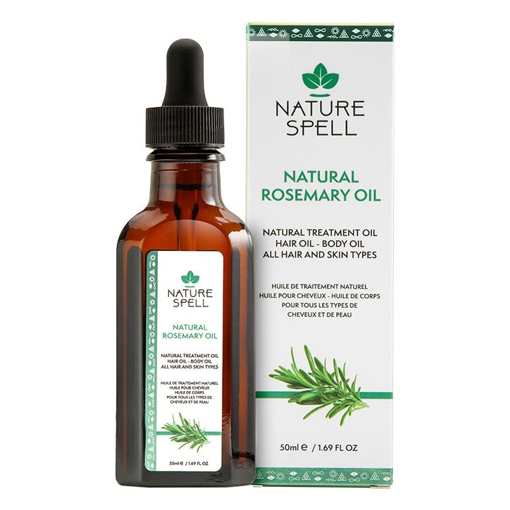 Nature Spell Travel Size Rosemary Oil for Hair 50ml GOODS Holland&Barrett