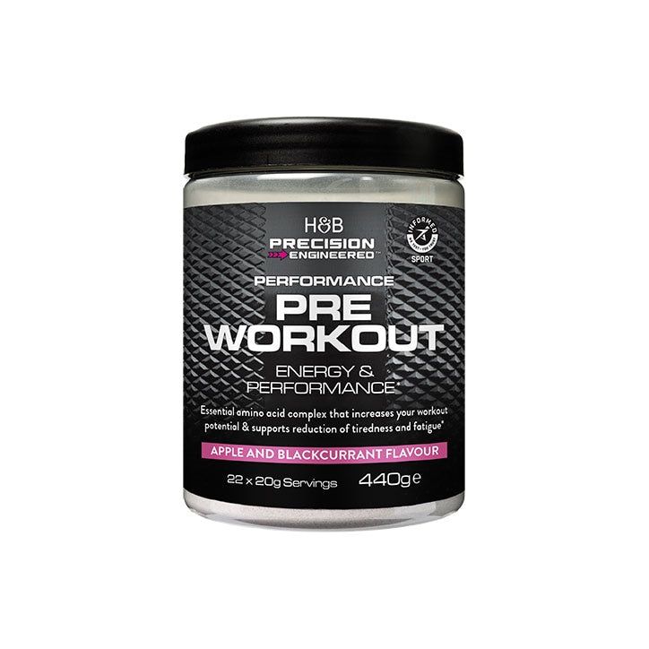 Performance Pre Workout Apple & Blackcurrant 440g GOODS Holland&Barrett