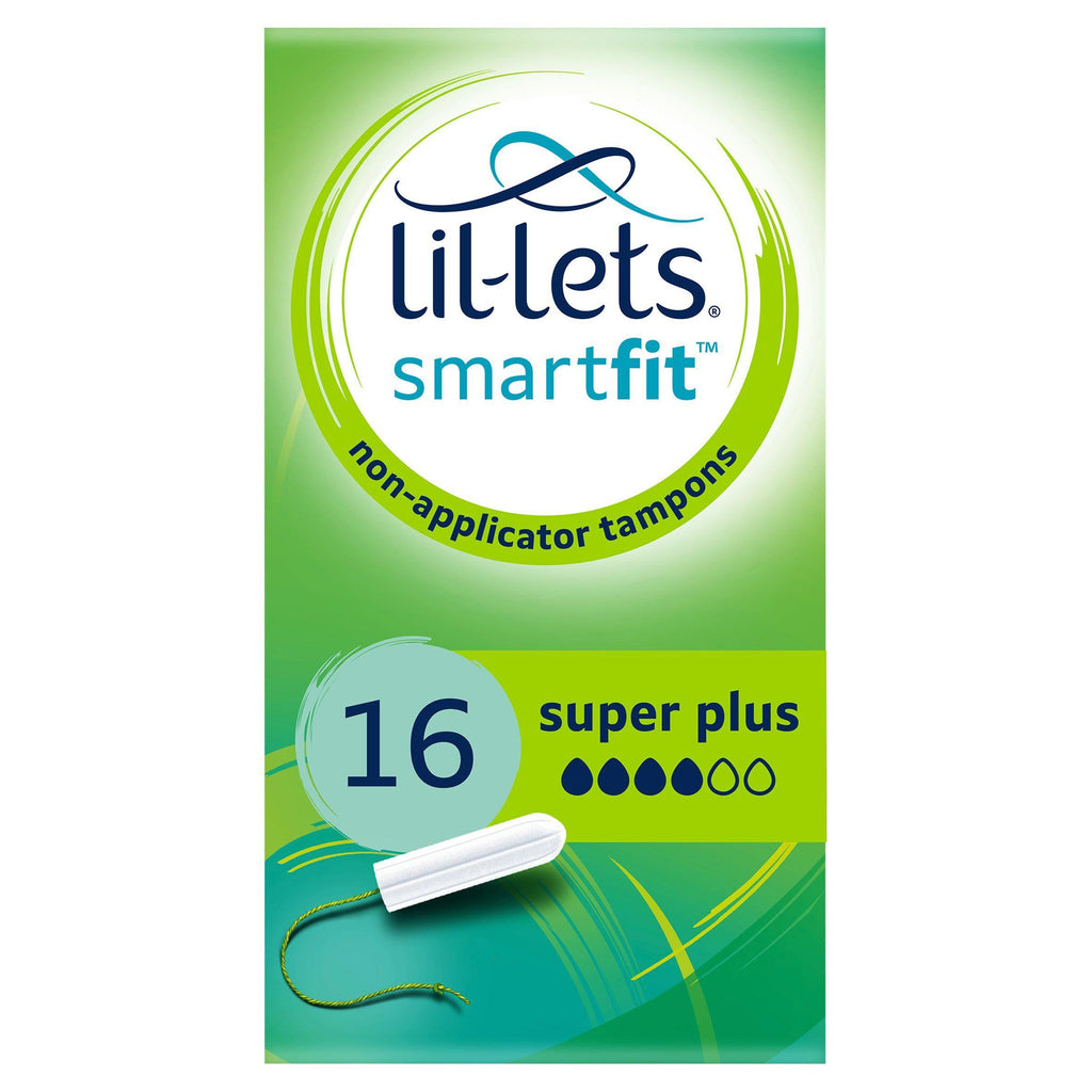 Lil-Lets Non Applicator Tampons, Super Plus x16