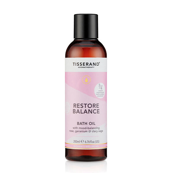 Tisserand Restore Balance Bath Oil 200ml