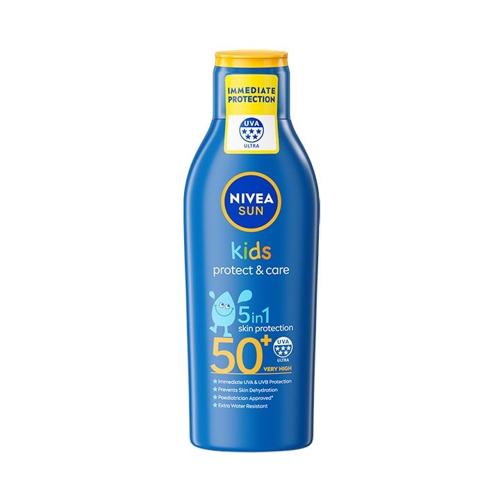 Nivea Sun Kids Protect & Care Sun Cream Lotion SPF 50+ 200ml GOODS Holland&Barrett