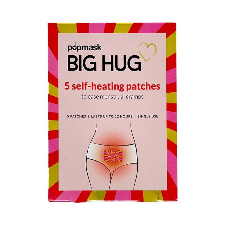 Popmask Big Hug Self Warming Menstrual Pads 5 Pack