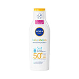 NIVEA Sun Kids Sensitive Protect & Care Suncream Lotion SPF 50+ 200ml GOODS Holland&Barrett