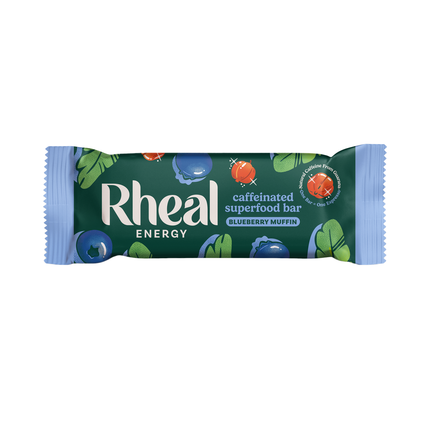 Rheal Superfoods Blueberry Muffin Energy Bar 40g GOODS Holland&Barrett