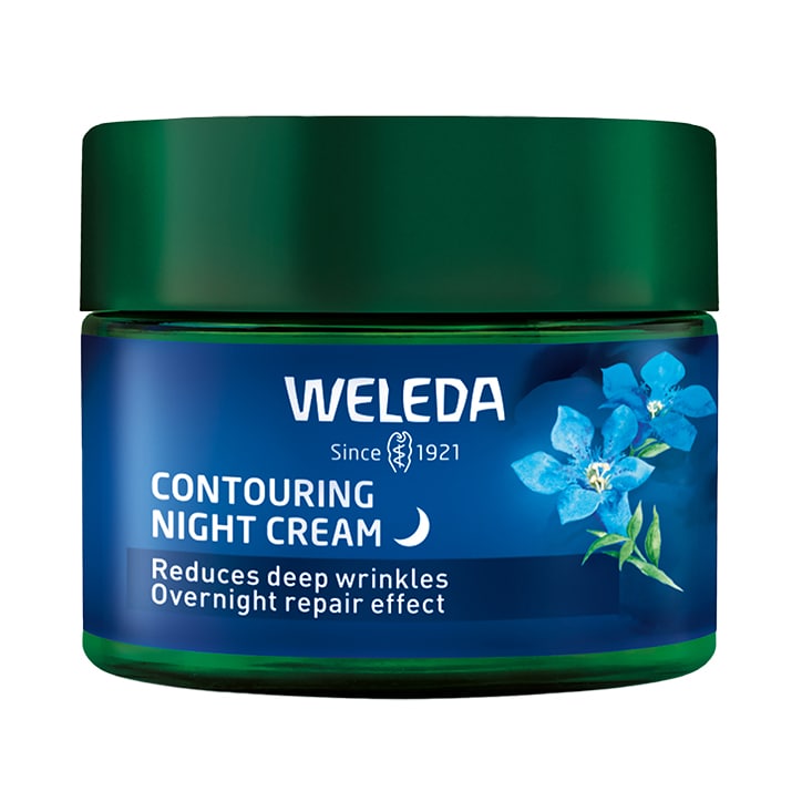 Weleda Blue Gentian & Edelweiss Contouring Night Cream 40ml GOODS Holland&Barrett