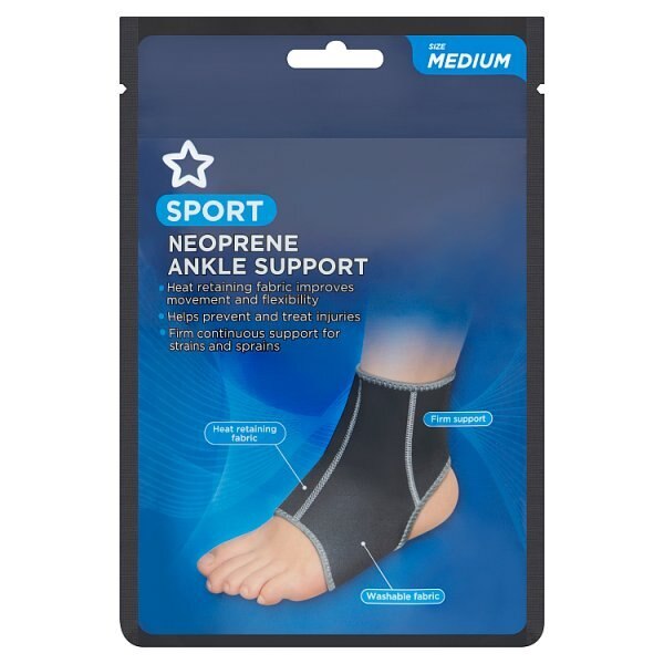 Superdrug Neoprene Ankle Support Medium