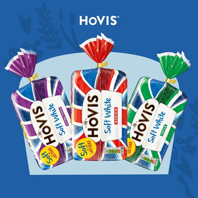 Hovis Medium Sliced Soft White Bread   800g - McGrocer