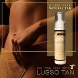 Lusso Tan Tinted Self Tanning Mousse Dark 200ml GOODS Superdrug   