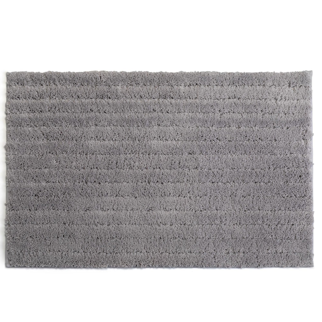 Sainsbury's Home Supersoft Quick Dry Bath Mat Silver