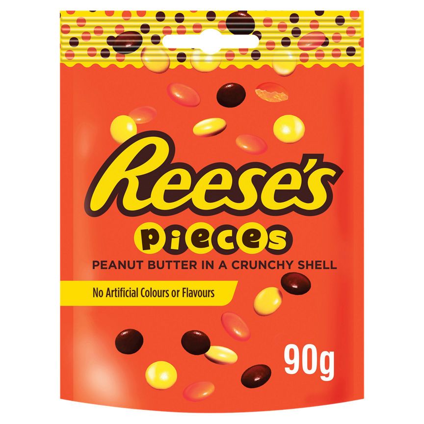 Reese's Pieces Peanut Butter In a Crunchy Shell