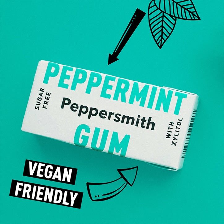 Peppersmith Sugar Free Spearmint Chewing Gum 15g GOODS Holland&Barrett Peppermint 15 g