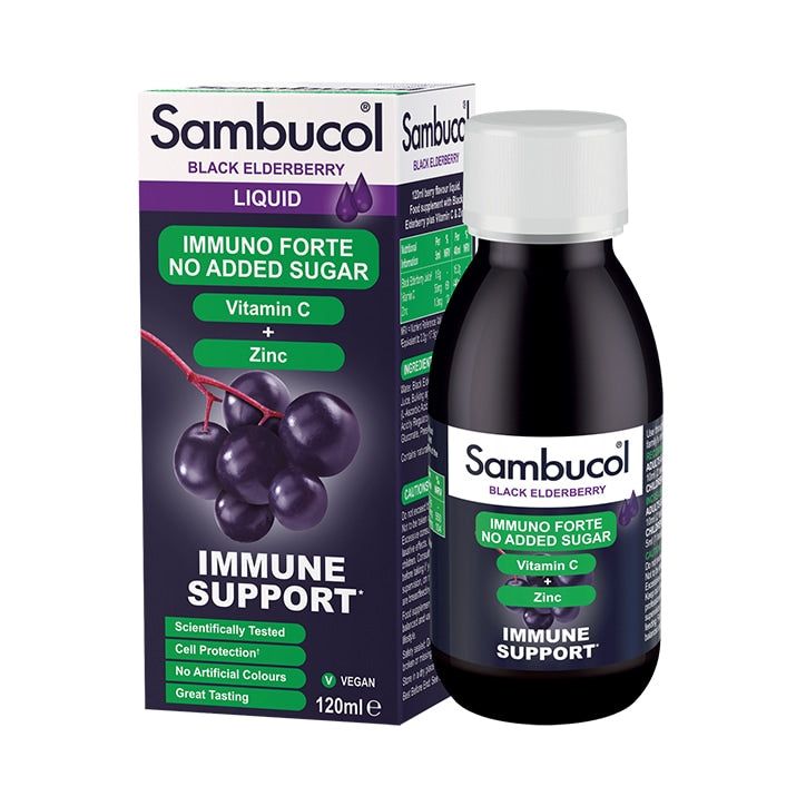 Sambucol Original Black Elderberry Formula 120ml GOODS Holland&Barrett Black elderberry