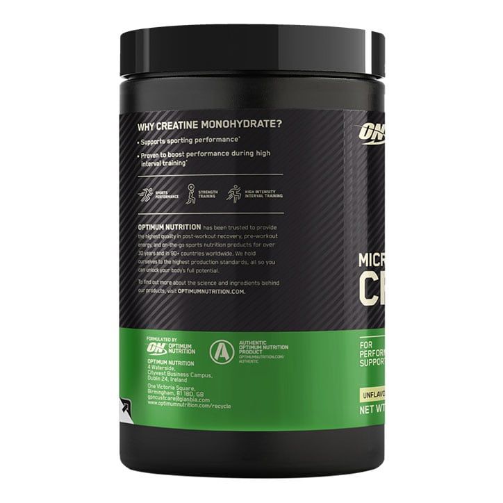 Optimum Nutrition Micronised Creatine Monohydrate 634g GOODS Holland&Barrett