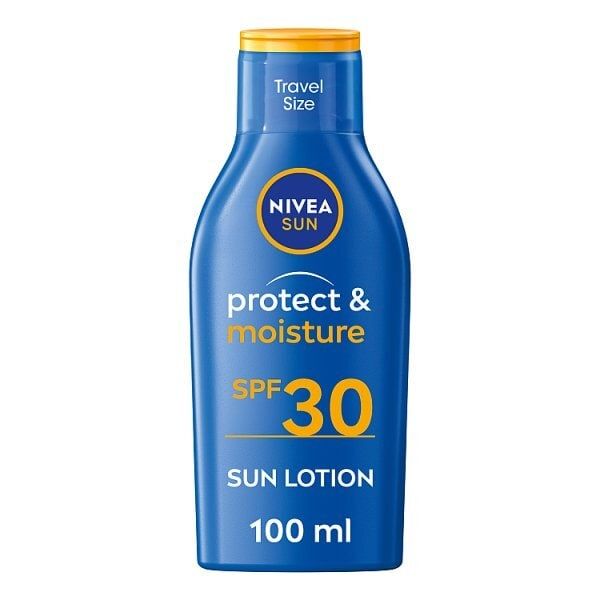 NIVEA SUN Suncream Lotion SPF 30 Protect & Moisture 100ml