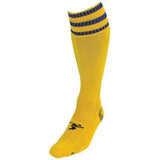 Precision Kids Pro Football Socks (3-6) GOODS Superdrug Yellow/Royal Blue  