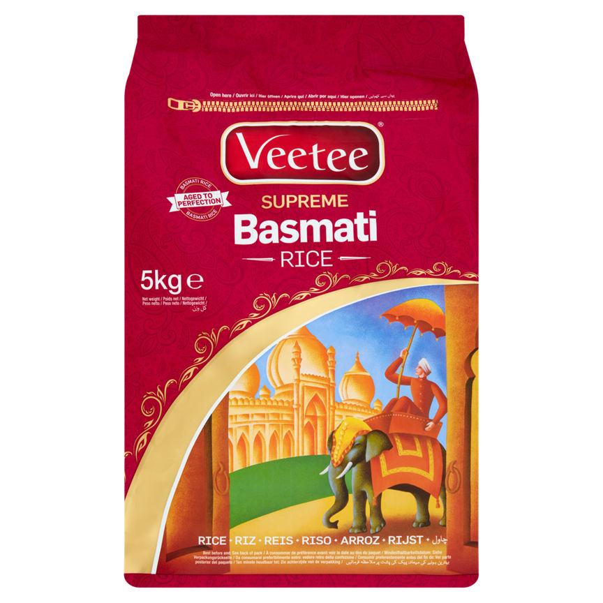 Veetee Supreme Basmati Rice 5kg