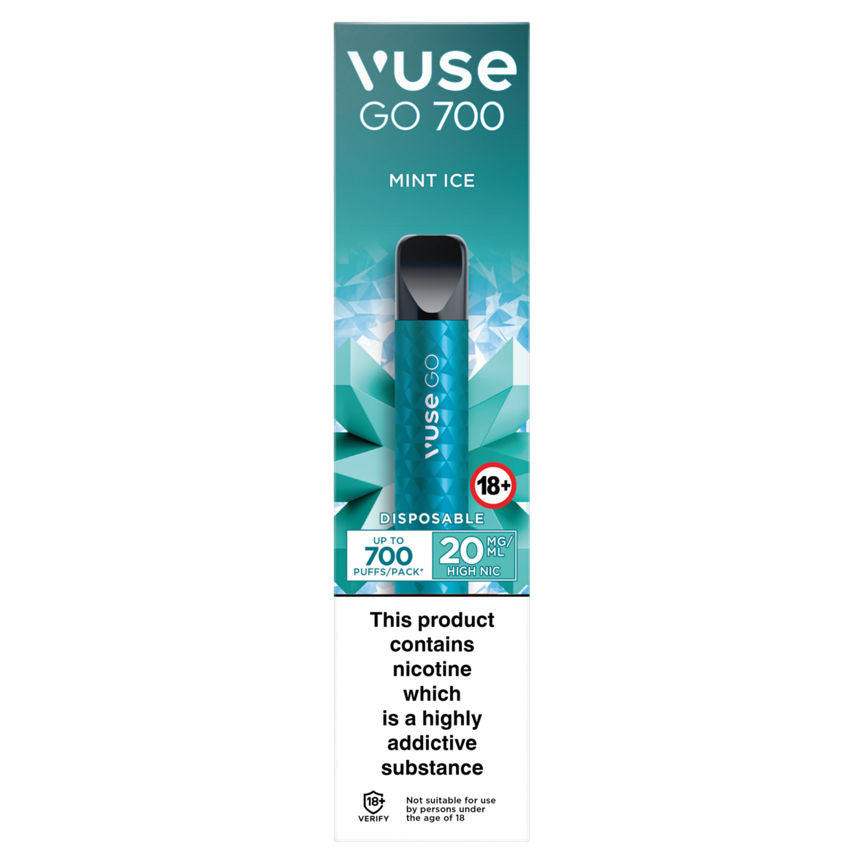 Vuse Go 700 Mint Ice Disposable 20mg/ml