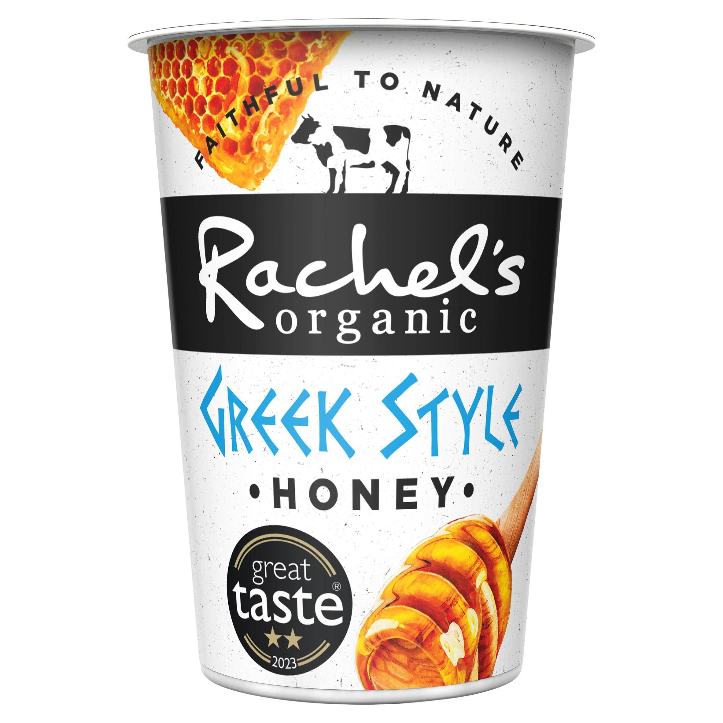 Rachel's Organic Greek Style Honey Yogurt 450g GOODS Sainsburys   