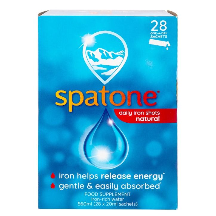 Spatone Apple Liquid Iron Supplement 28 x 25ml Sachets GOODS Holland&Barrett