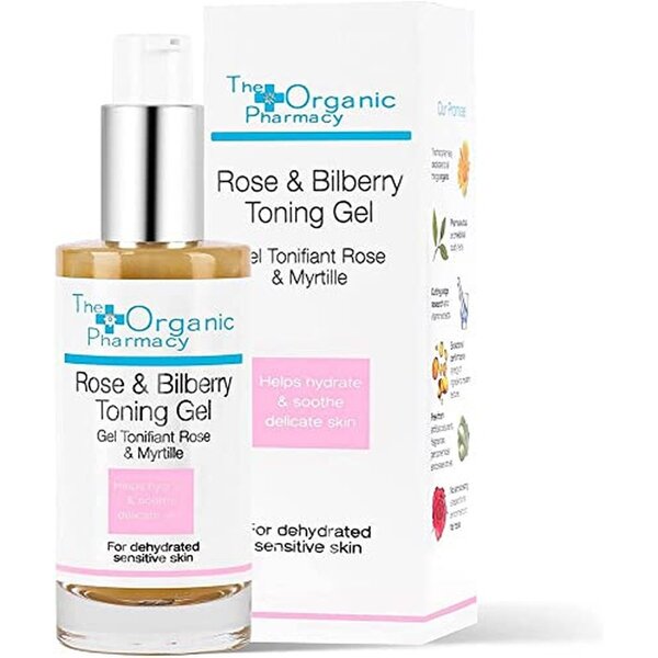 The Organic Pharmacy Rose & Bilberry Toning Gel 50ml GOODS Superdrug   