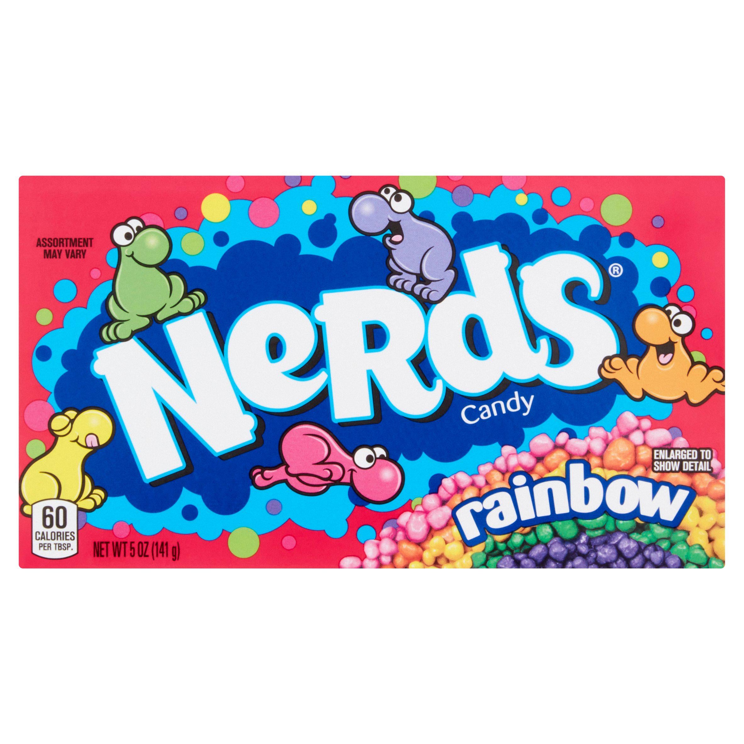 Wonka Rainbow Nerds 141g American Sainsburys   