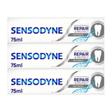 Sensodyne Sensitive Repair & Protect Whitening Toothpaste Bundle Accessories & Cleaning Boots   