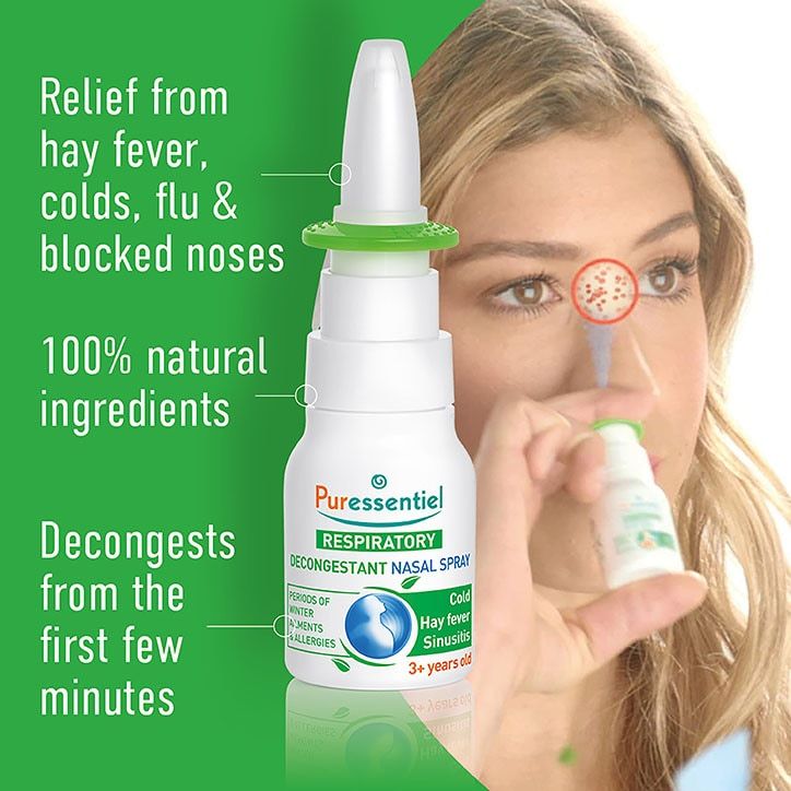 Puressentiel Respiratory Decongestant Nasal Spray 15ml GOODS Holland&Barrett   