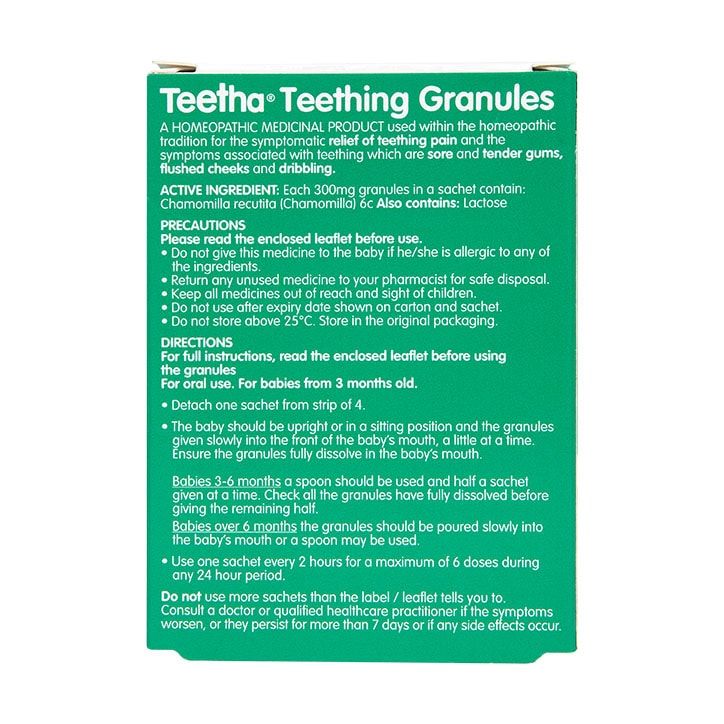 Nelsons Teetha Granules 24 Sachets