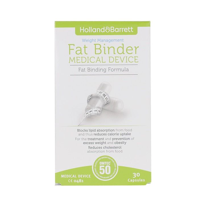 Holland &amp; Barrett Fat Binder 15 Day Supply 30 Capsules