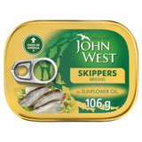 John West Skippers Brisling in Sunflower Oil 106g (75g*)