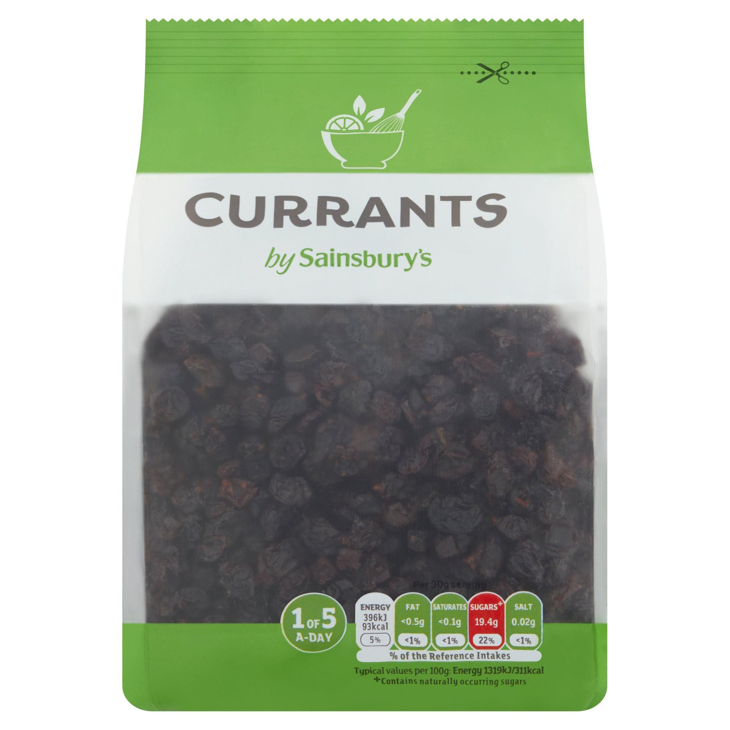 Sainsbury's Currants 500g GOODS Sainsburys   