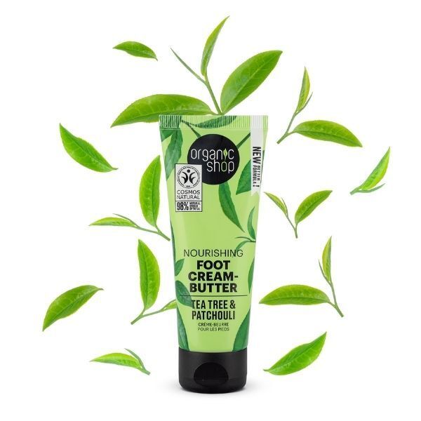 Organic Shop Nourishing Foot Cream Tea Tree & Patchouli 75ml GOODS Superdrug   