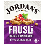 Jordans Frusli Raisins &amp; Hazelnuts Chewy Cereal Bars 6x30g