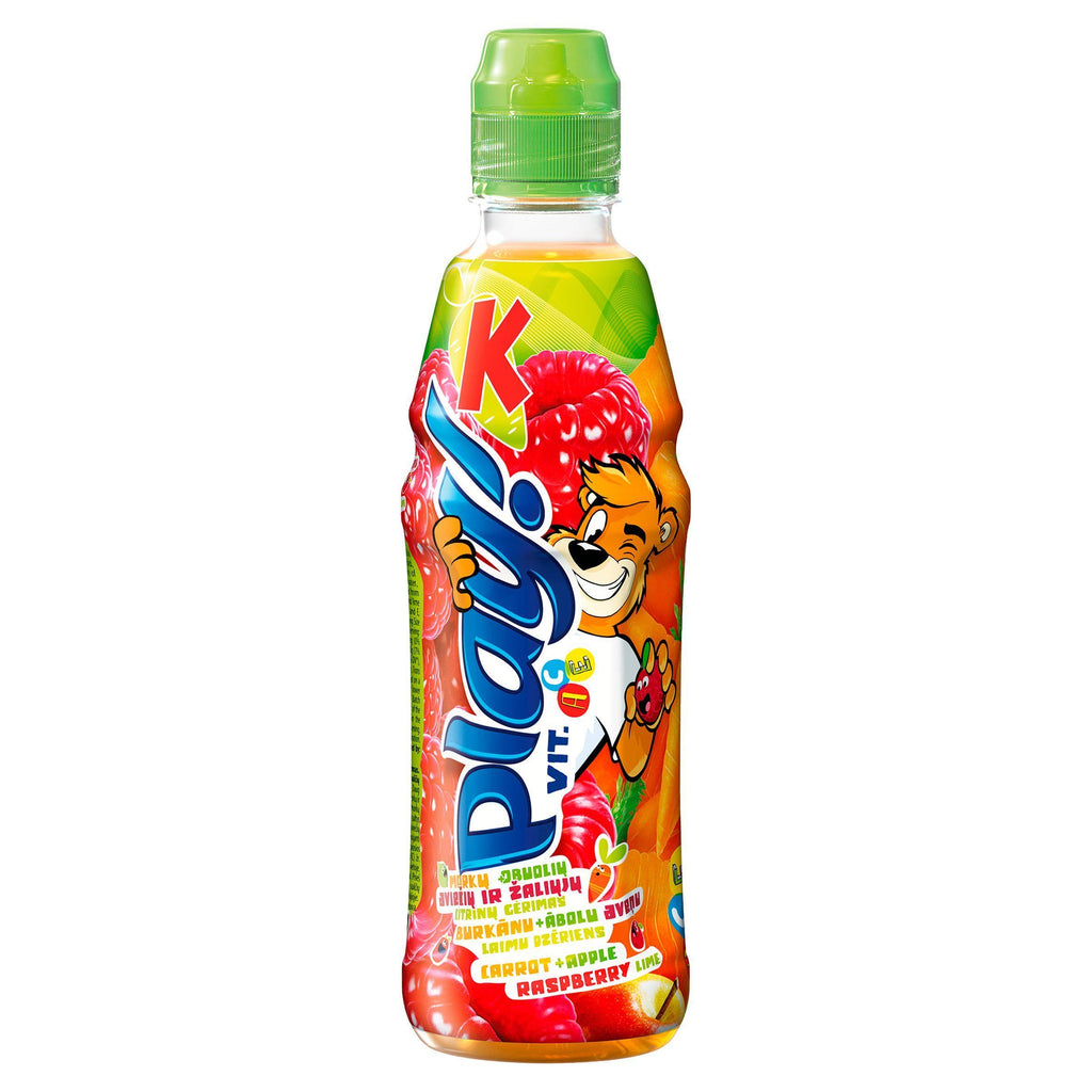 Kubus Play Carrot/rasp/apple/lemon 400ml