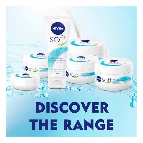 NIVEA Soft Moisturiser Cream for Face, Hands & Body, 500ml GOODS Superdrug   