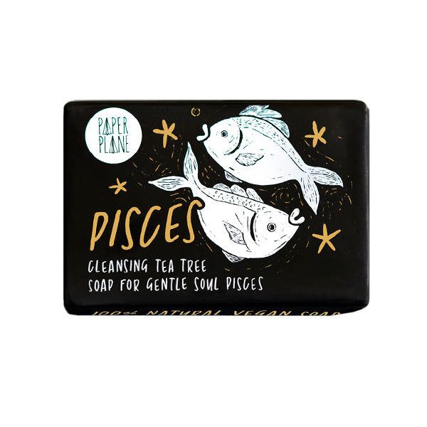 Paper Plane Pisces Star Sign Soap 95g