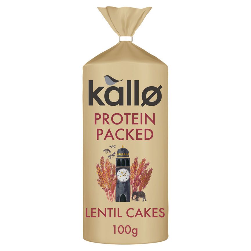 Kallo Protein Packed Lentil Cakes