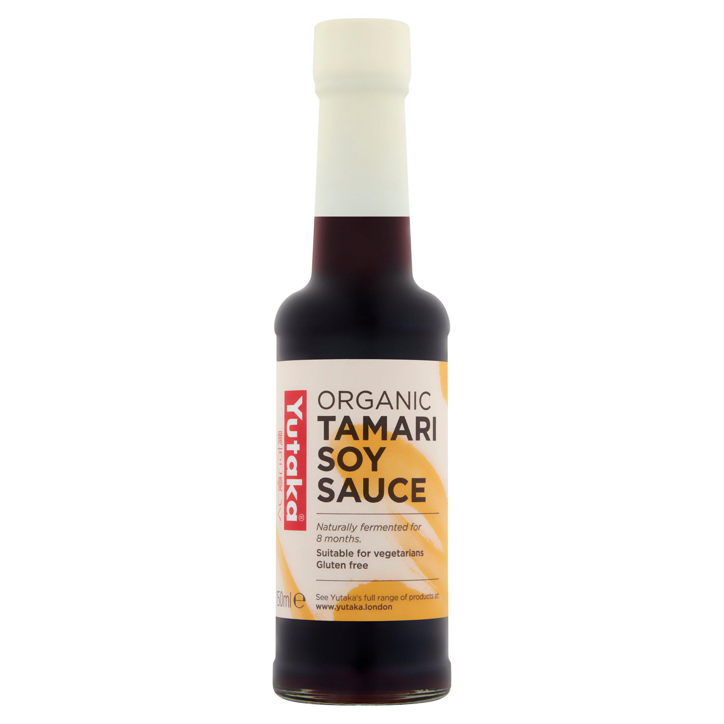 Yutaka Organic Tamari Soy Sauce, Gluten Free 150ml Chinese Sainsburys   