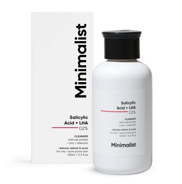 Minimalist Salicylic Acid Face Cleanser for Oily Skin, Acne GOODS Superdrug   